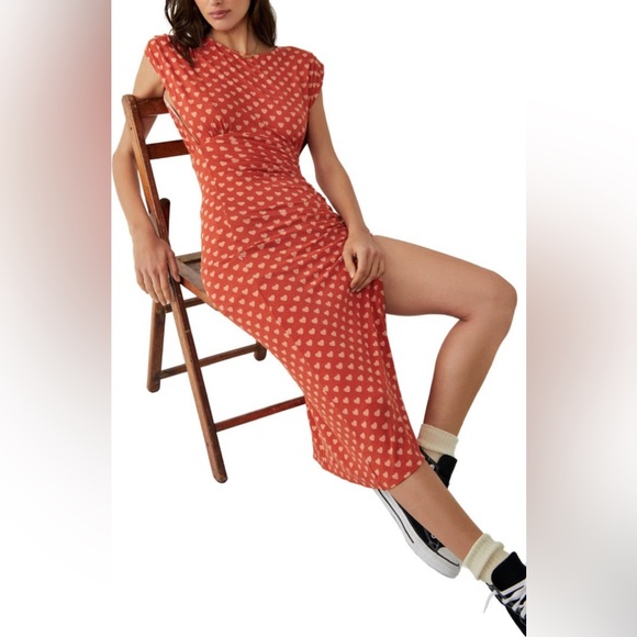 NWOT Free People Likeside Dress - Picture 3 of 9